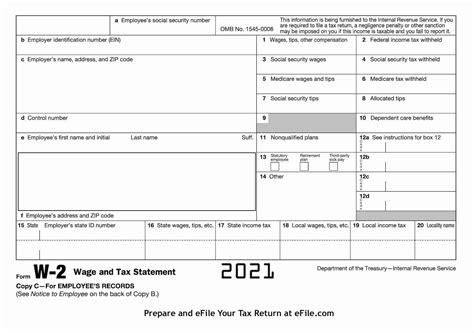 Benefits of W2 Form Printable Template