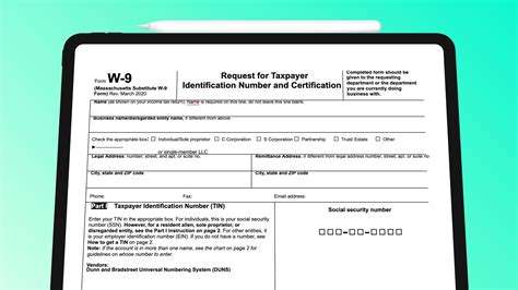 Benefits of the W9 Form