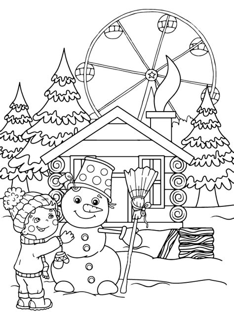 Benefits of Winter Wonderland Coloring