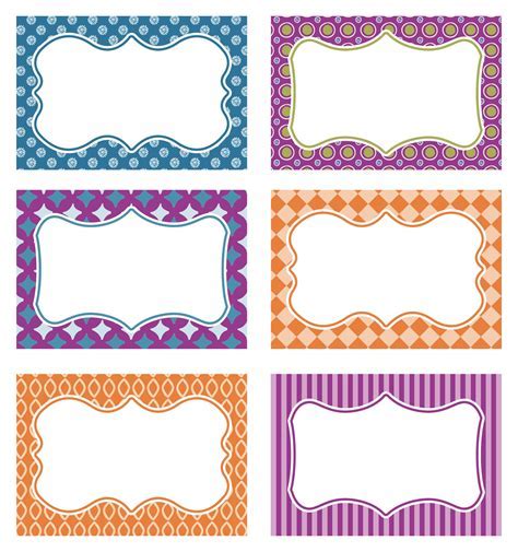 Benefits of Printable Name Tags Templates