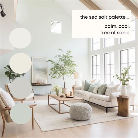 Benjamin Moore Sea Salt Color Palette Image 2