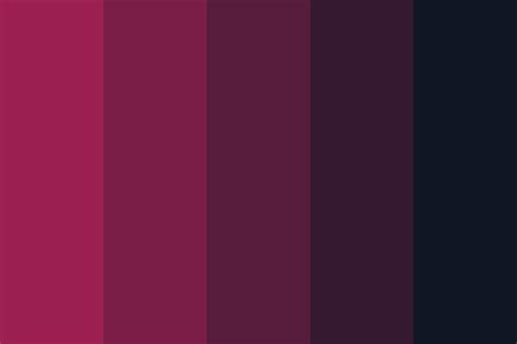 Berry color palette