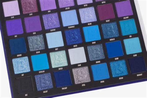 A selection of the top blue eyeshadow palettes