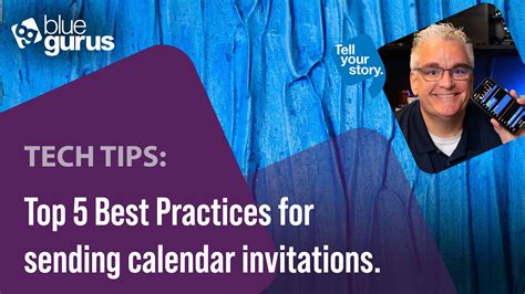 Best Practices for Calendar Invites in Outlook