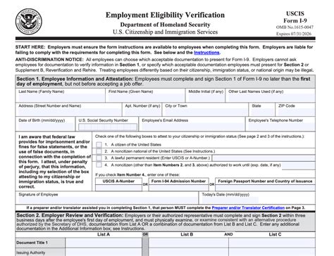 Best Practices for Completing the I-9 Form