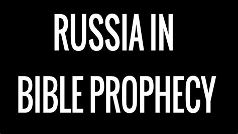 Biblical prophecy and Russia