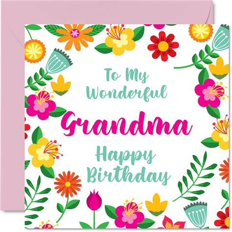 Birthday Cards for Grandma