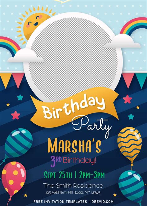 Birthday Invitation Cards