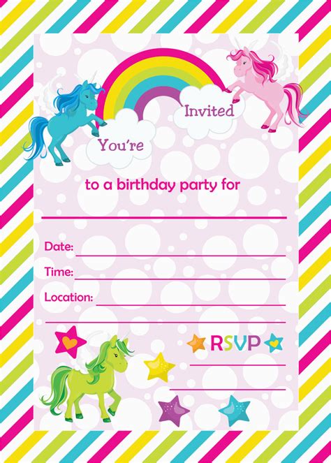 Birthday Invites