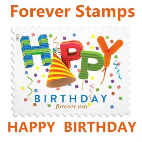 Birthday Postage Stamps