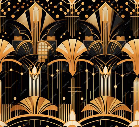 Black and Gold Art Deco Inspiration