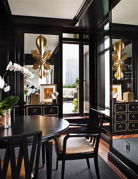 Black and Gold Interior Design