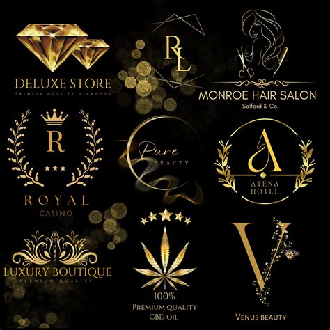 Black and Gold Luxury Branding