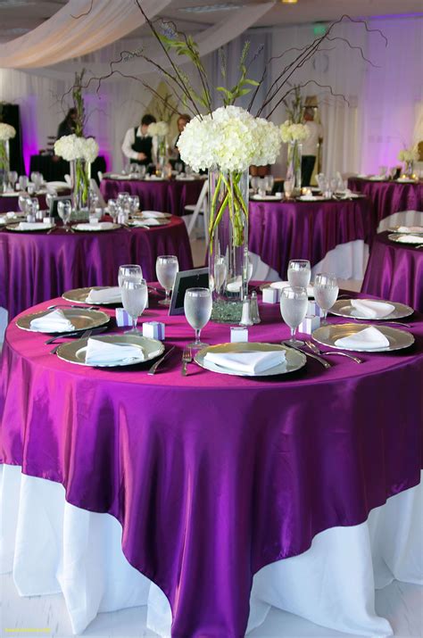 Black and Purple Wedding Decor