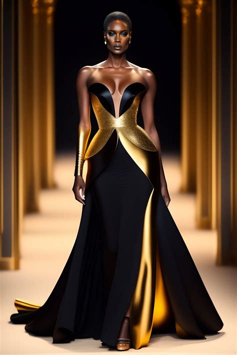 Black and Gold Fashion