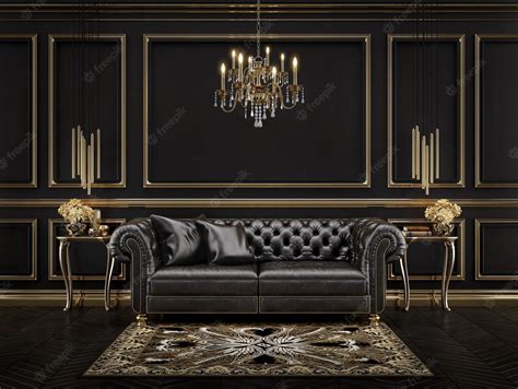 Black and Gold Interior Design