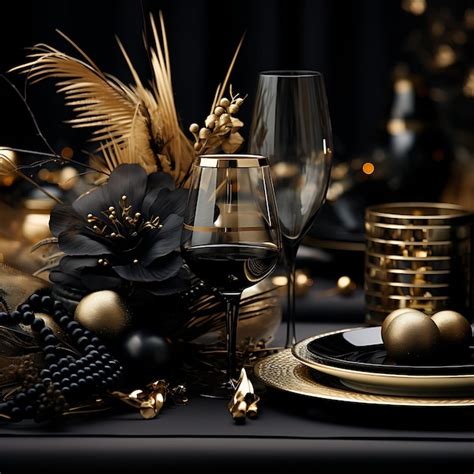 Black and Gold Sophistication