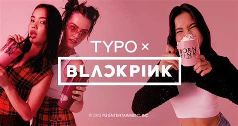 Black and Pink Typo