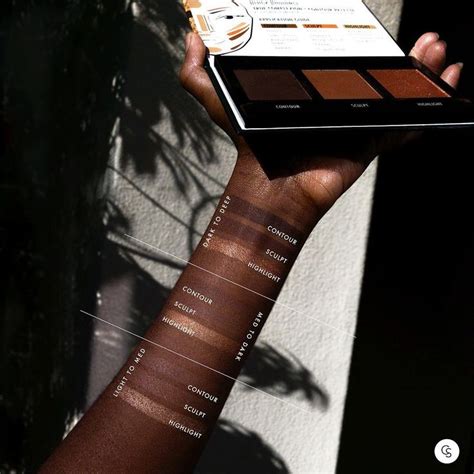 Black Radiance Contour Palette Contour Palette for Dark Skin