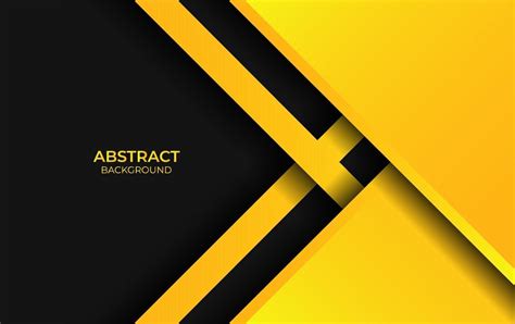 Black and yellow graphic design