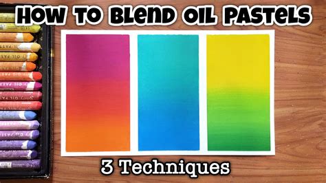 Blending Techniques