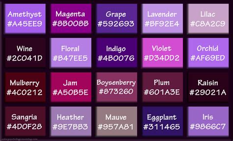 Blight Purple Blue Hex Palette Inspiration 1