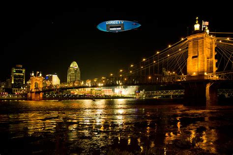 Blimp over the City