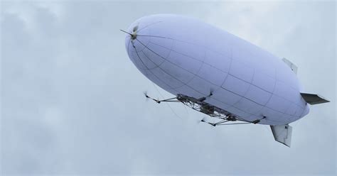 Blimp over the Forest