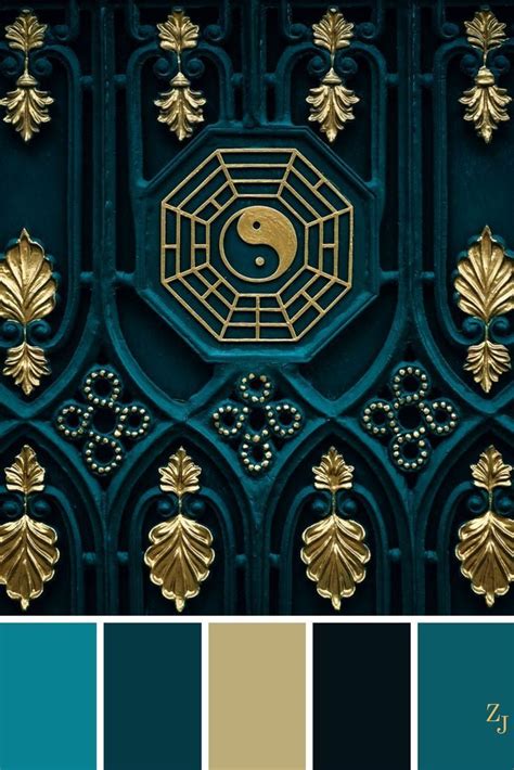 Blue and gold color combinations tips