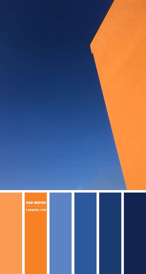 Blue and Orange Color Combinations