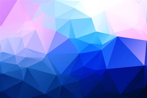 Blue and Pink Geometric Pattern