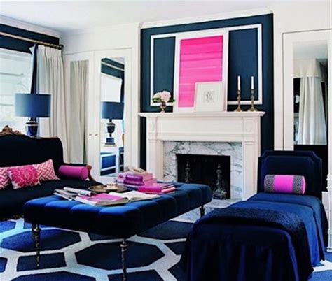 Blue and Pink Color Palette in Home Decor