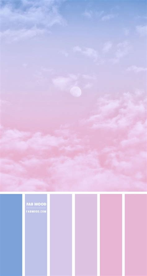 Blue and Pink Pastel Colors