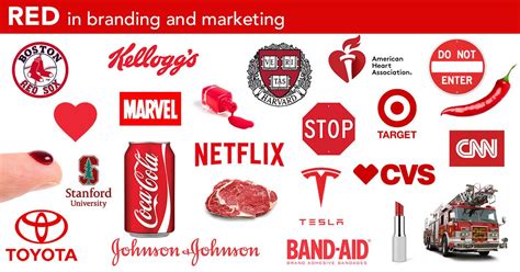 Blue and Red Branding and Marketing