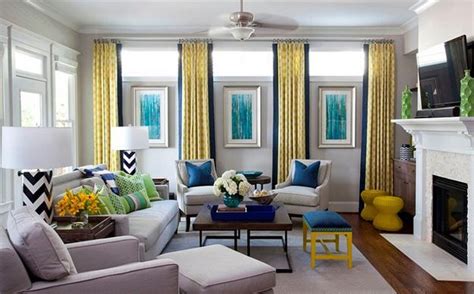 Blue and yellow design tips