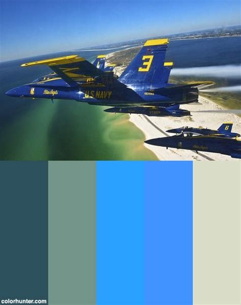 Blue Angels color scheme