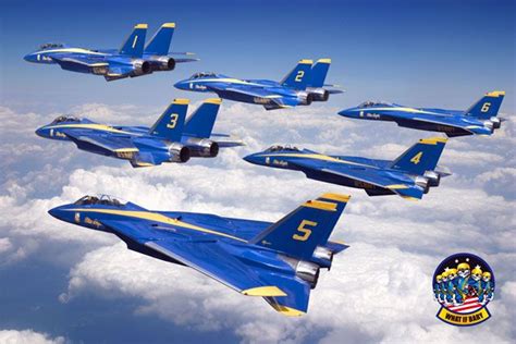 Blue Angels F14 Tomcat Formation