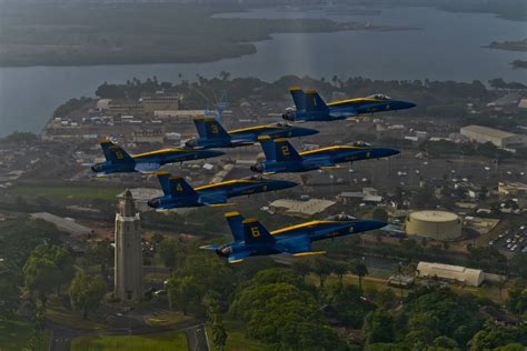 Blue Angels' School Visit in Hawaii