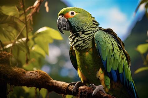 Blue Fronted Amazon Environment