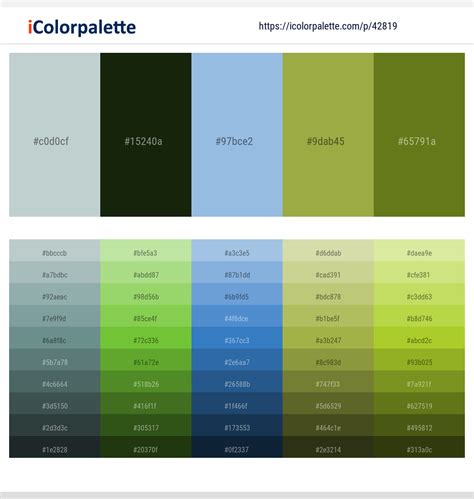 A soothing blue-green color palette can create a peaceful atmosphere