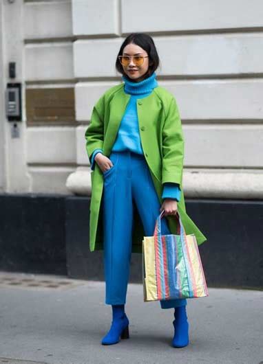 Blue Green Fashion Inspiration