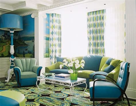 Blue Green Interior Design Inspiration