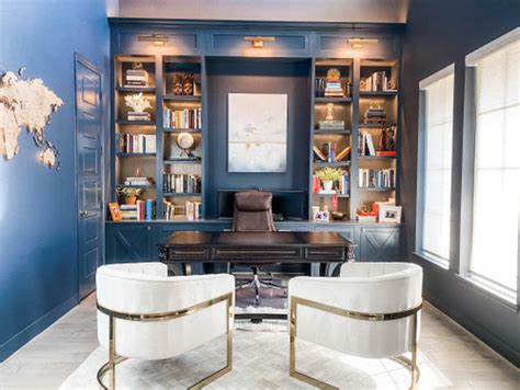 Blue Office Inspiration