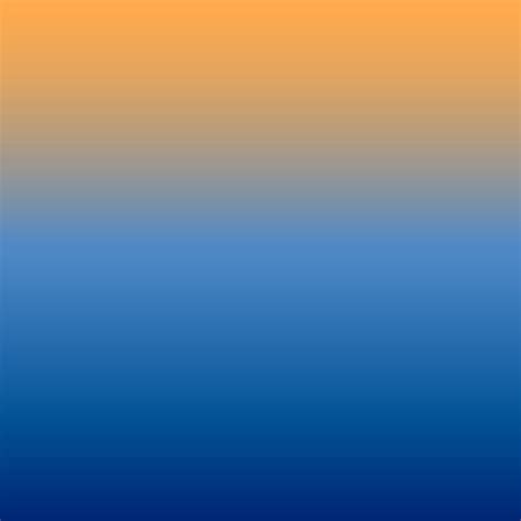 Blue and Orange Gradient Color Scheme