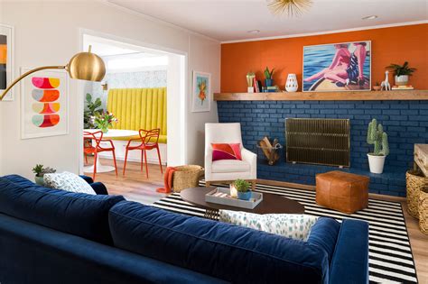 Blue Orange Home Decor