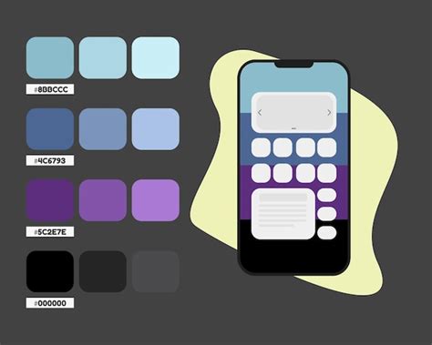 Real-World Applications of Blue and Purple Color Palettes