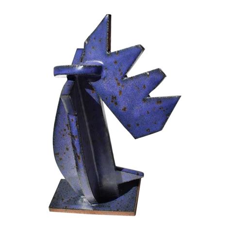 Blue Purple in Sculpture