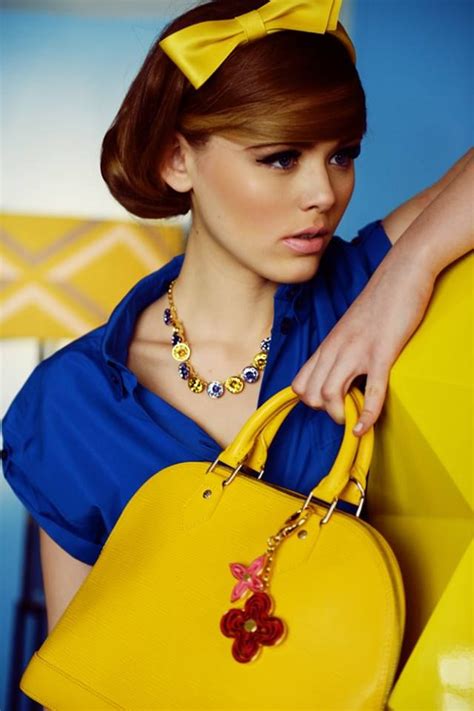 Blue yellow fashion inspiration