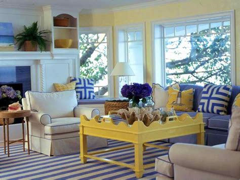 Blue yellow home decor inspiration