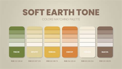 Bluey Color Palette Earth Tones